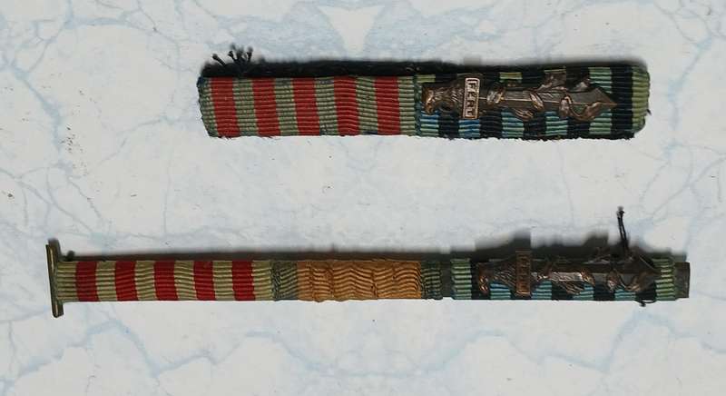 Italian Colonial Era Medal Bars