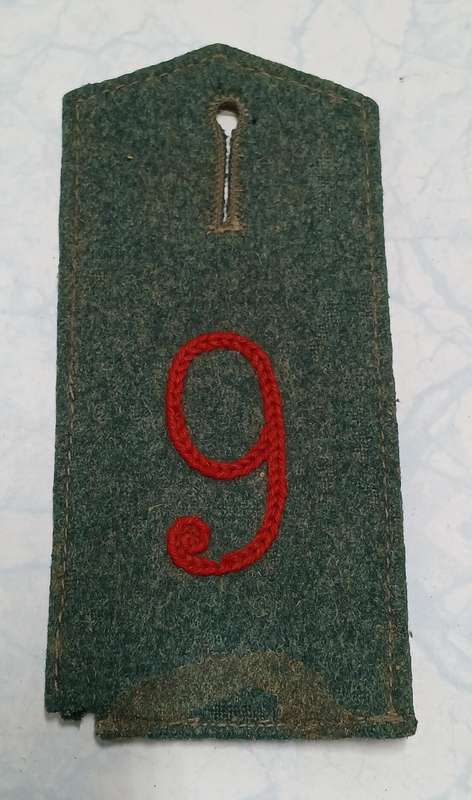 WW1 German Shoulder Strap / Board