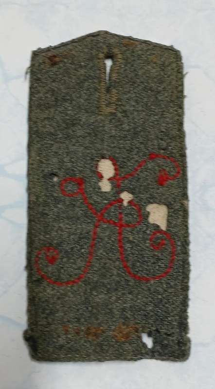 WW1 German Shoulder Strap / Board