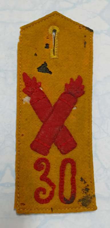 WW1 German Shoulder Strap / Board