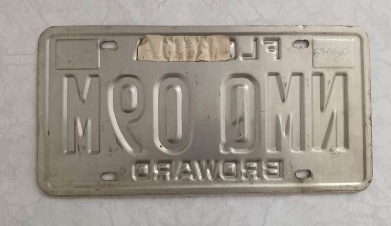 US Number Plate