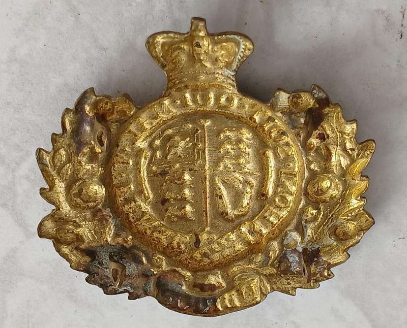 Victorian Royal Engineers Pouch/Belt Badge/Plate