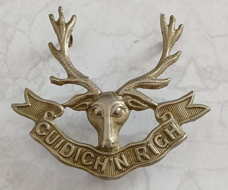 Seaforth Highlanders Cap Badge