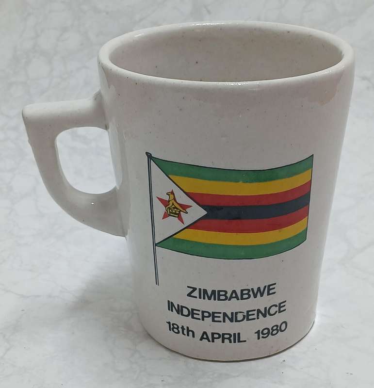 Zimbabwe Independence Mug 1980