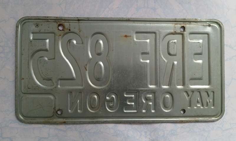 US Number Plate