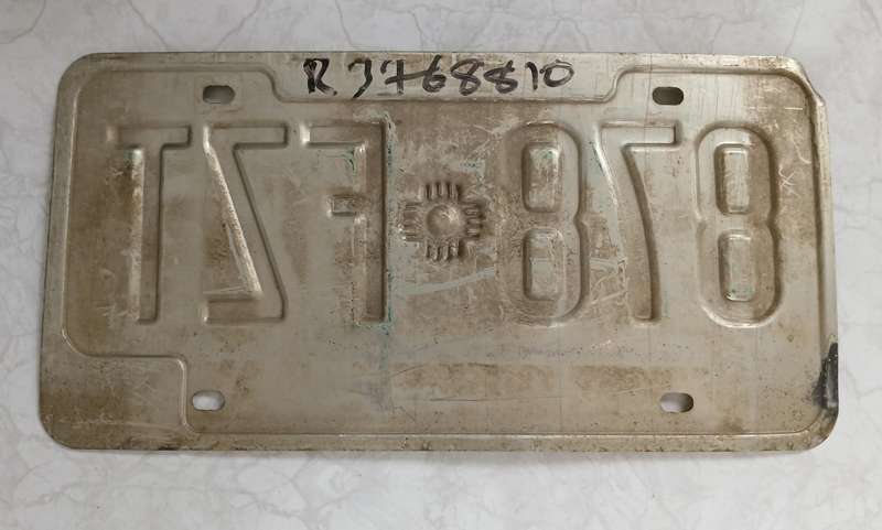 US Number Plate