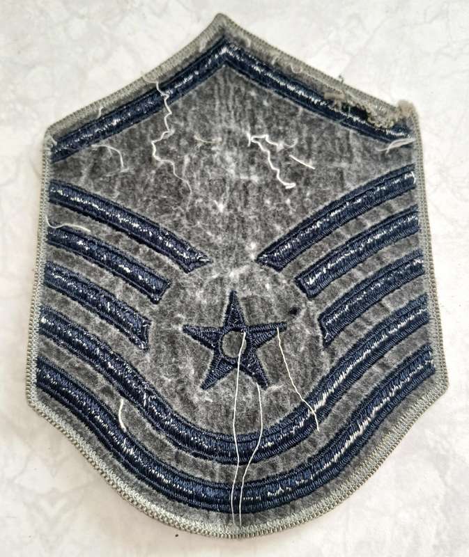 US Air Force Master Sergeant Rank Insignia