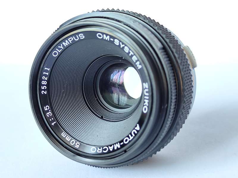 Olympus Zuiko 50mm f3.5 Macro and Varimagni Finder