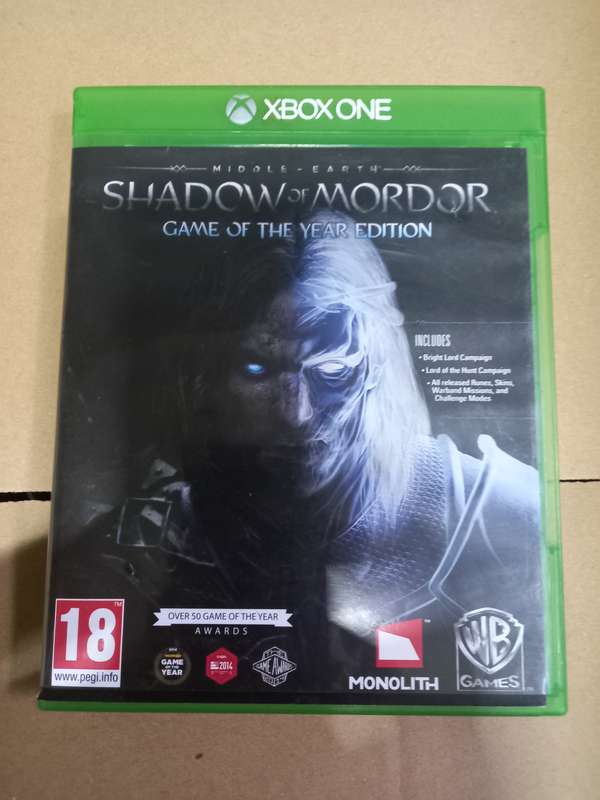 Shadow Of Mordor: Game of the Year (Xbox One)