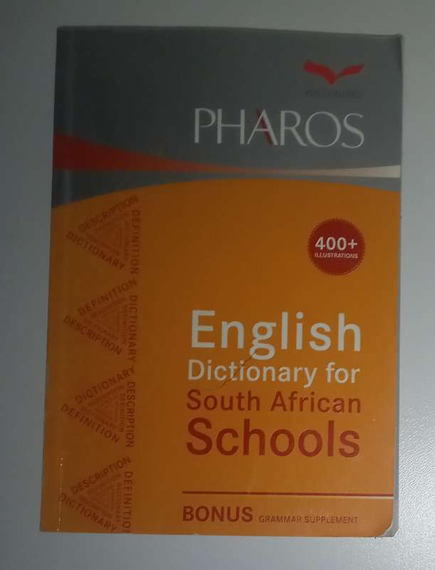 ENGLISH DICTIONARY FOR SOUTH AFRICAN SCHOOLS Pharos  