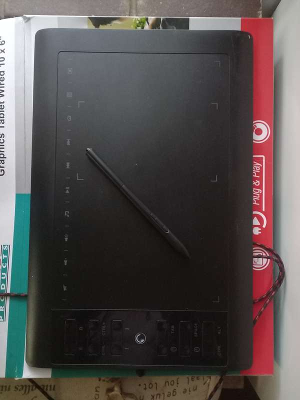 Parrot Products Graphics Tablet Wired 10 X 6"