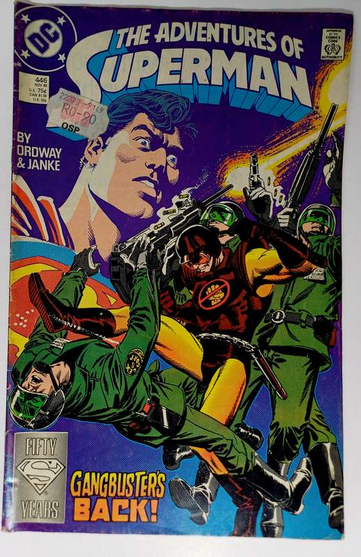 DC Comics The Adventures of Superman #446 (Nov 1988)   Key Issue