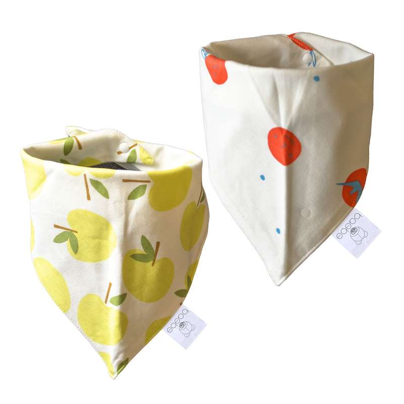 baebe - 2pcs Triangle Cotton Bib