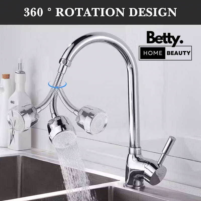 Betty's Home & Beauty - 360° Kitchen Tap Faucet Head
