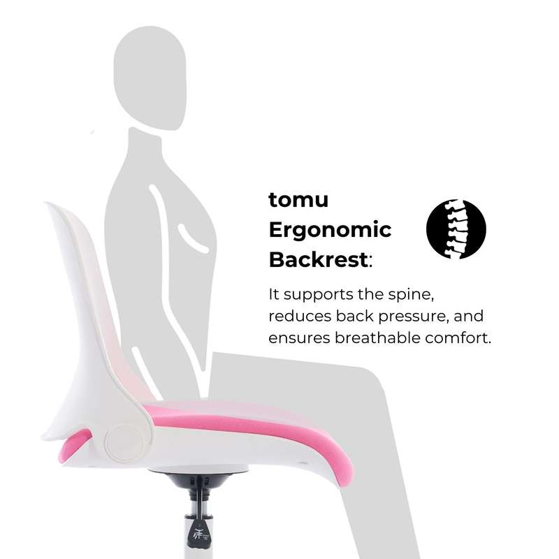 tomu Furniture - Foldable Ergonomic Office Chair