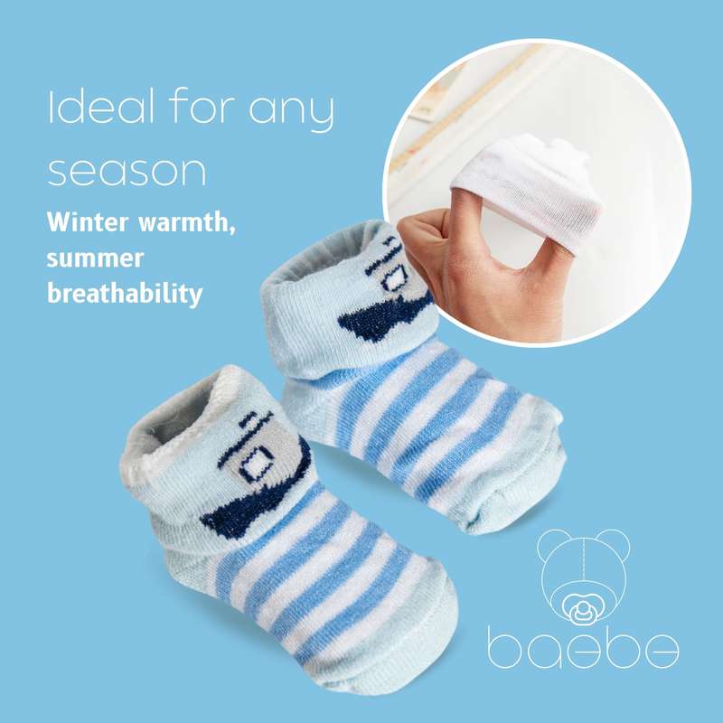 baebe - New-born Knit Socks