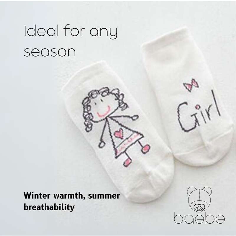 baebe - New-born Knit Socks