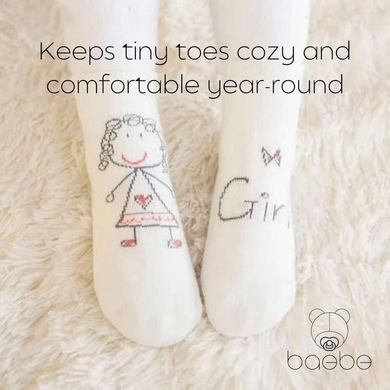 baebe - New-born Knit Socks