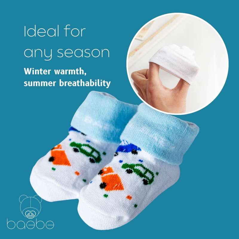 baebe - New-born Knit Socks