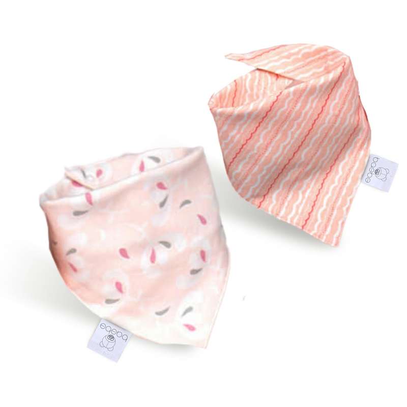 baebe - 2pcs Triangle Cotton Bib