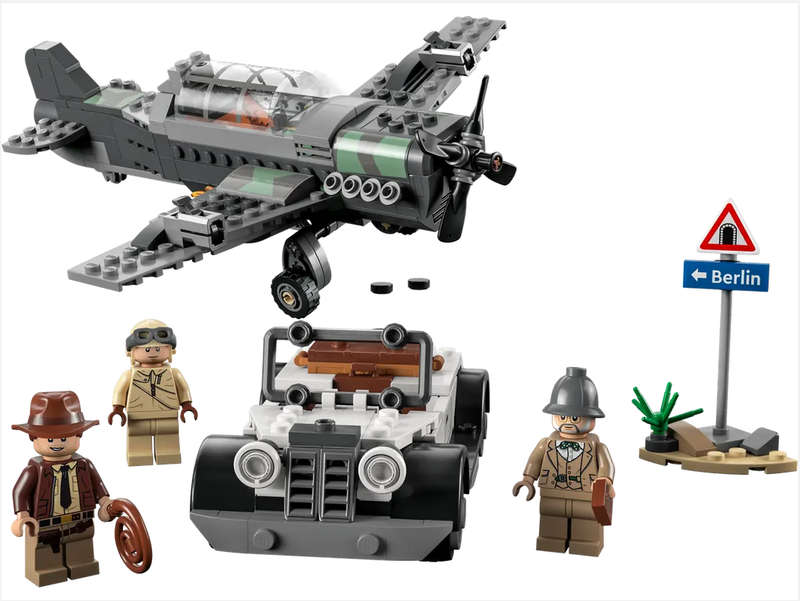 LEGO 77012 Indiana Jones and the Last Crusade Fighter Plane Chase (Ultra-rare find)