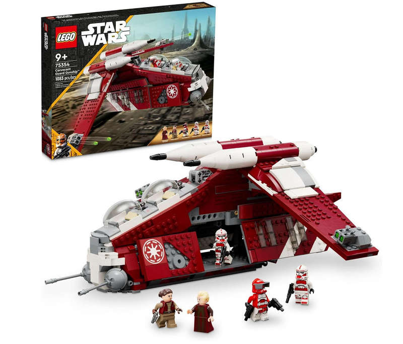 LEGO 75354 Star Wars The Clone Wars Coruscant Guard Gunship
