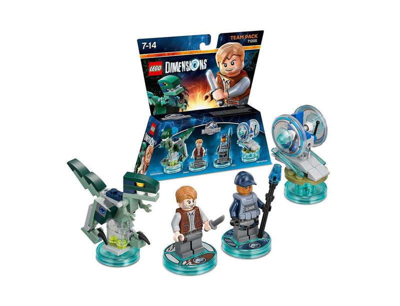 LEGO 71205 Dimensions Jurassic World Team Pack (Discontinued by Manufacturer 2015) Ultra-rare find