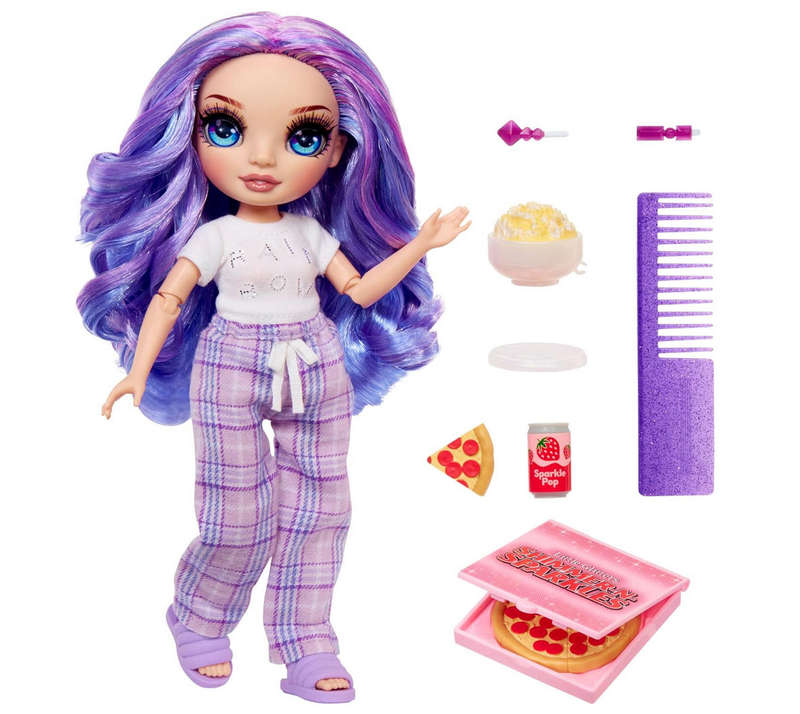Rainbow High Junior High Pj Party Fashion Doll Violet