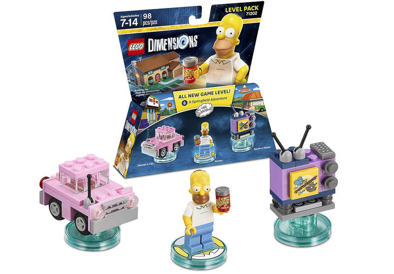 LEGO 71202 Dimensions Simpsons Level Pack (Discontinued by Manufacturer 2015) Ultra-rare find