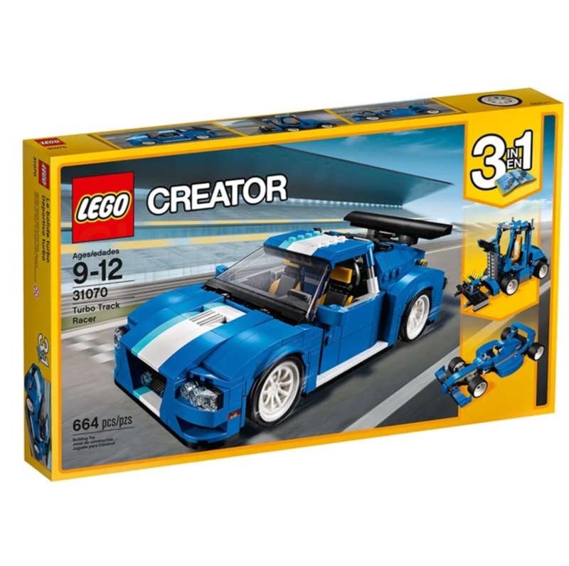 LEGO 31070 Creator Turbo Track Racer (Discontinued by Manufacturer 2017) Ultra-rare find