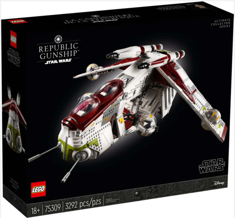 Lego 75309 Star Wars Republic Gunship UCS (Discontinued by Manufacturer 2021) Collector's Grail