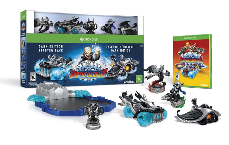 XBox 360 Skylanders Superchargers - Starter Set Dark Edition - Collectors (New) Rare