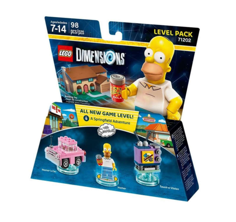 LEGO 71202 Dimensions Simpsons Level Pack (Discontinued by Manufacturer 2015) Ultra-rare find