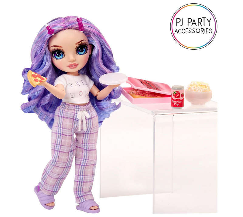 Rainbow High Junior High Pj Party Fashion Doll Violet