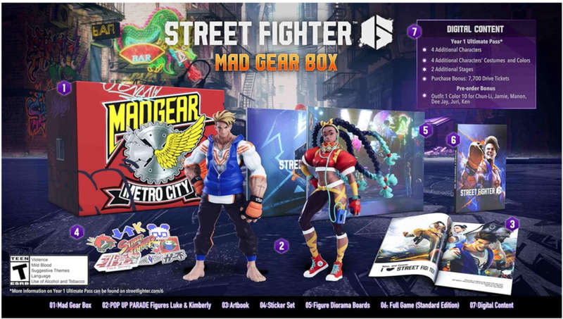 Street Fighter 6 Collector's Edition - PS4 (Collectors Grail)