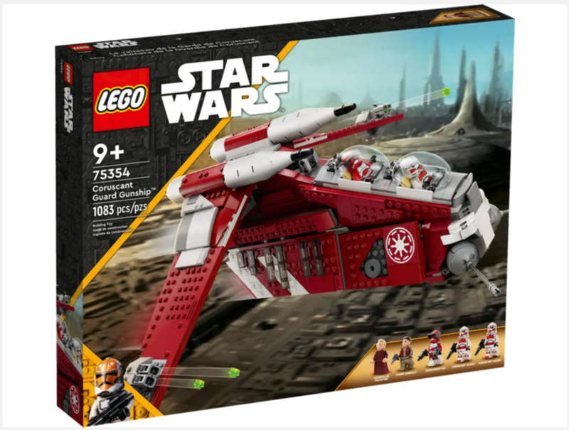 LEGO 75354 Star Wars The Clone Wars Coruscant Guard Gunship