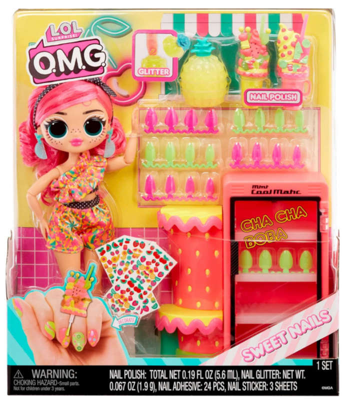 LOL Surprise OMG Sweet Nails Pinky Pops Fruit Shop