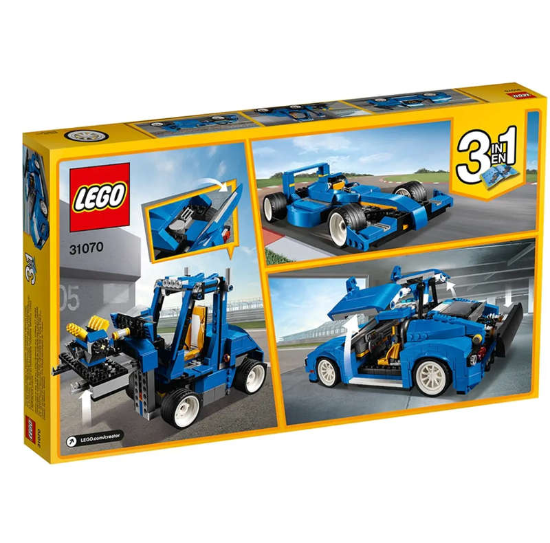 LEGO 31070 Creator Turbo Track Racer (Discontinued by Manufacturer 2017) Ultra-rare find