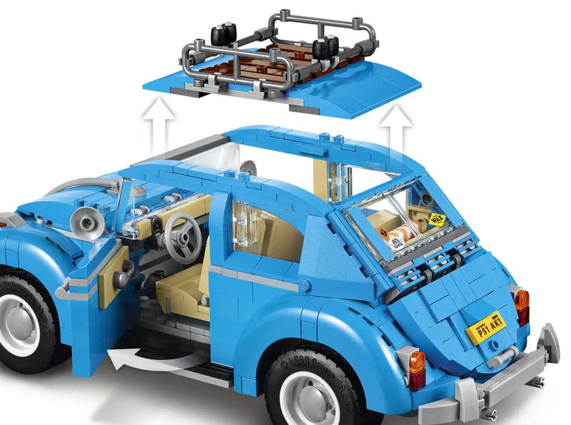 LEGO 10252 Creator Expert Volkswagen Beetle (Discontinued by Manufacturer 2016) Collectors Grail