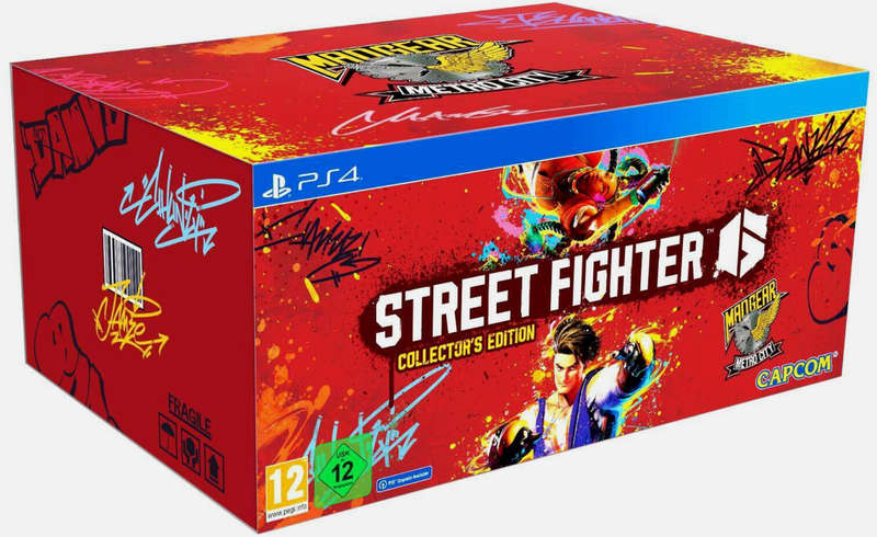 Street Fighter 6 Collector's Edition - PS4 (Collectors Grail)