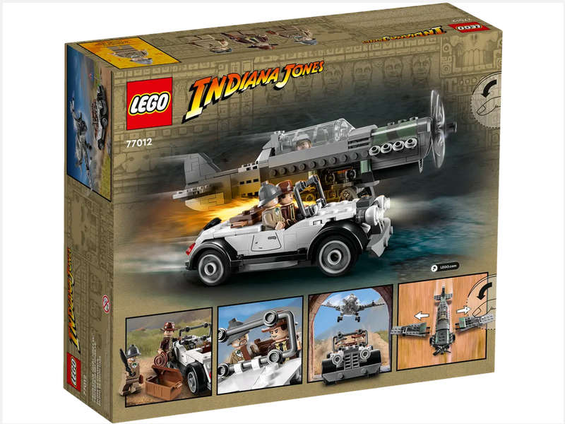 LEGO 77012 Indiana Jones and the Last Crusade Fighter Plane Chase (Ultra-rare find)
