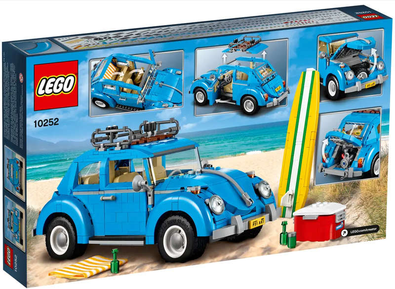 LEGO 10252 Creator Expert Volkswagen Beetle (Discontinued by Manufacturer 2016) Collectors Grail