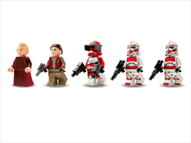LEGO 75354 Star Wars The Clone Wars Coruscant Guard Gunship