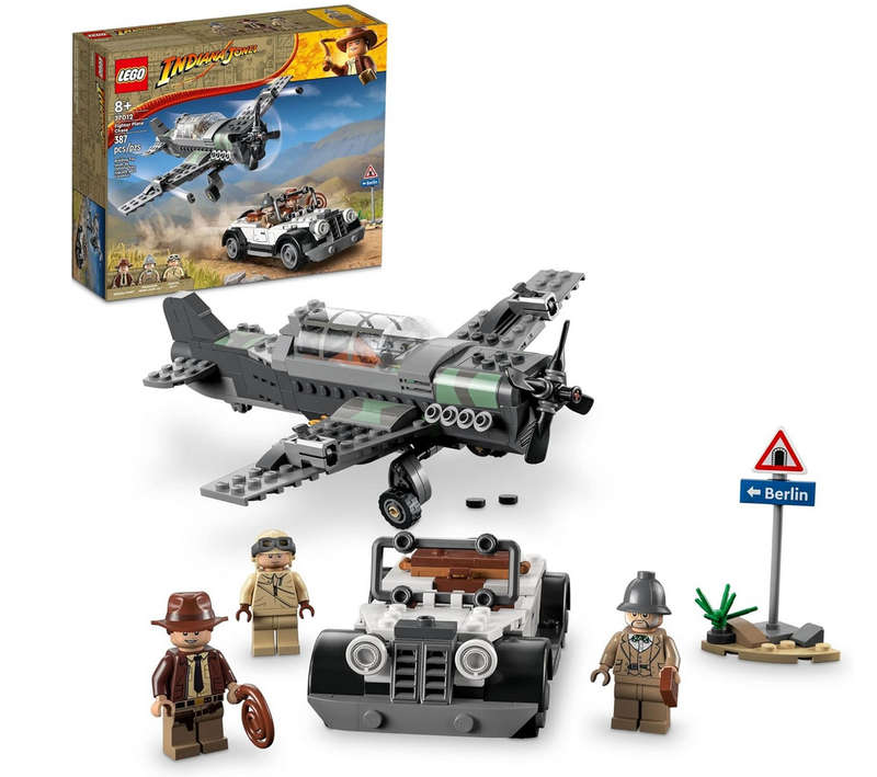 LEGO 77012 Indiana Jones and the Last Crusade Fighter Plane Chase (Ultra-rare find)