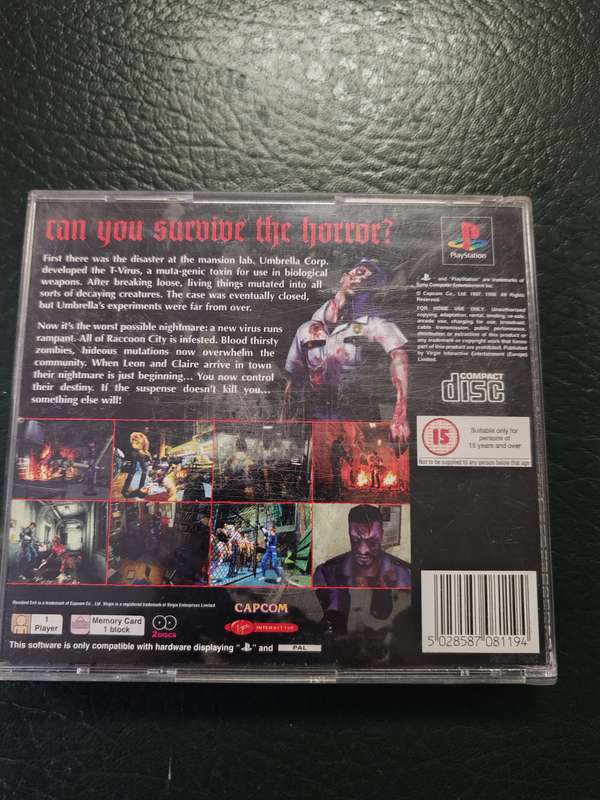 Resident evil 2 & 3 ps1 Bundle