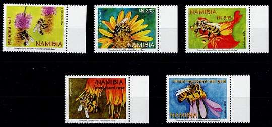 Namibia 2003-4 Heroes, Vervet Monkeys & Bees sets, VF UM