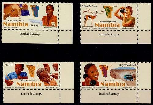 Namibia 2003 Rural Development & Cuvelai Drainage sets, VF UM