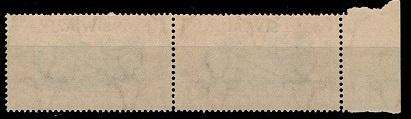 SWA 1938 Voortrekker Commemoration of SA Ovprtd 1d marginal pair, VF UM