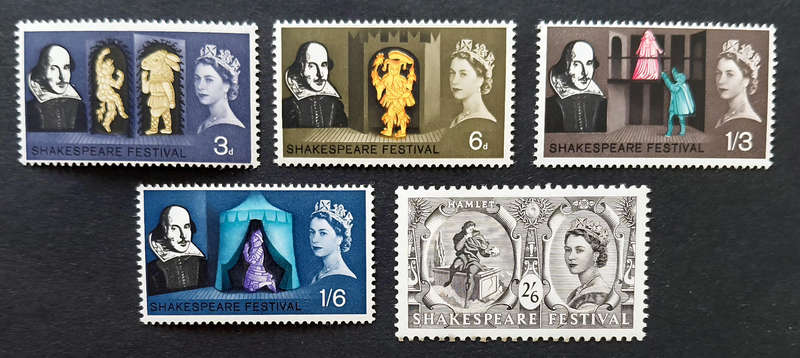 British  stamps sets x 11 all MNH varies years