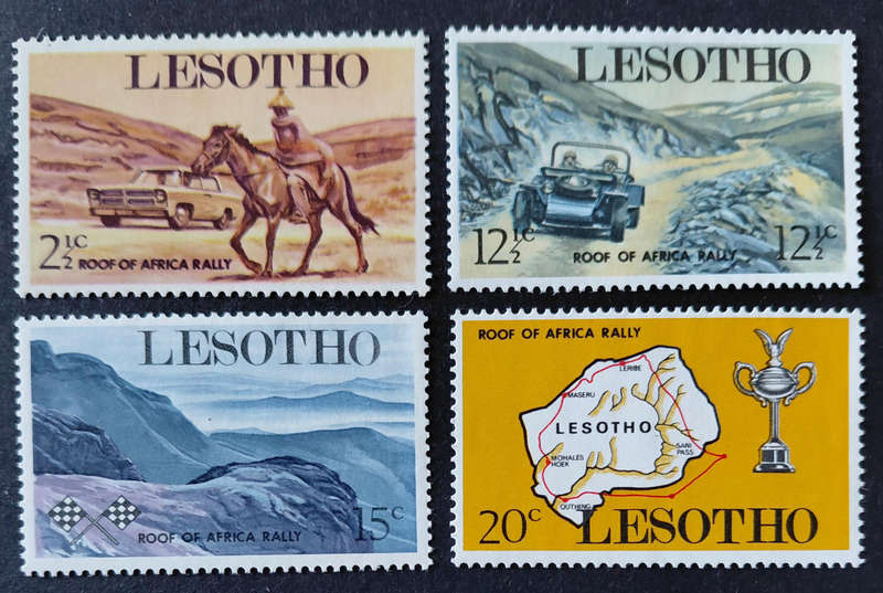 1967-169 Lesotho Designs x4 sets of MNH stamps